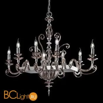 Люстра Euroluce Alicante Axis 8 silver Fume