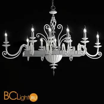 Люстра Euroluce Alicante Axis 10 Silver White