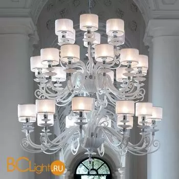 Люстра Euroluce Alicante L12+12+6 silver White SHADE
