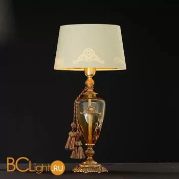 Настольная лампа Euroluce Altea LP1 gold Amber