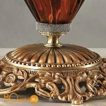 Настольная лампа Euroluce Alyssa LG1 gold Amber - Фото 0