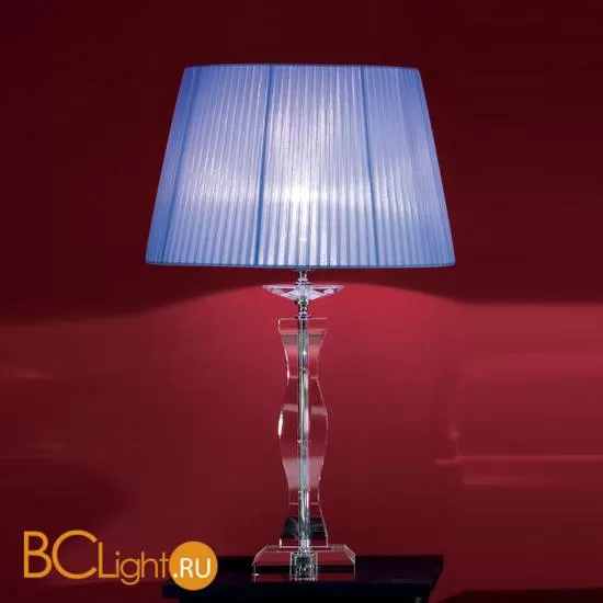 Настольная лампа Euroluce Arcobaleno LG1 Silver Clear Blue