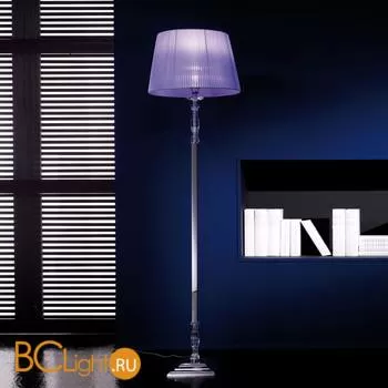 Торшер Euroluce Arcobaleno PT1 Silver Clear Violet