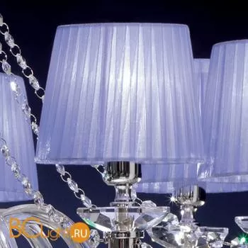 Люстра Euroluce Arcobaleno L8 Silver Clear Violet - Фото 0