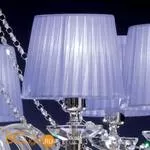 Люстра Euroluce Arcobaleno L8 Silver Clear Violet - Фото 0