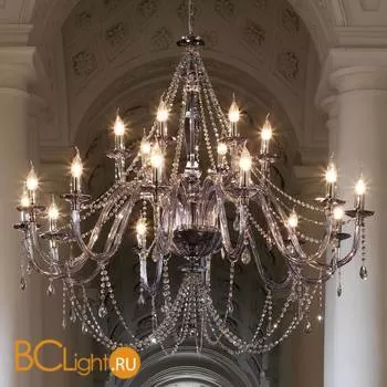 Люстра Euroluce Arcobaleno L12+6 Silver Fume