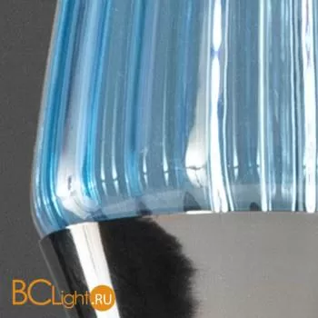 Подвесной светильник Euroluce Argo S1 SHADE nickel Aquamarine - Фото 0