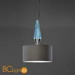 Подвесной светильник Euroluce Argo S1 SHADE nickel Aquamarine