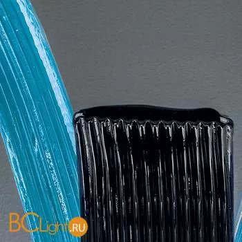 Настенный светильник Euroluce Argo A2 nickel Aquamarine - Фото 0