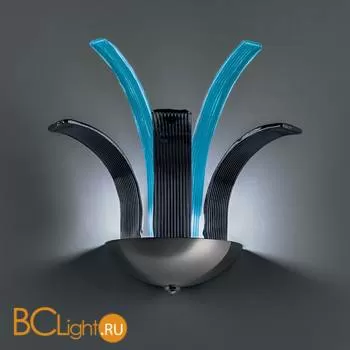 Настенный светильник Euroluce Argo A2 nickel Aquamarine