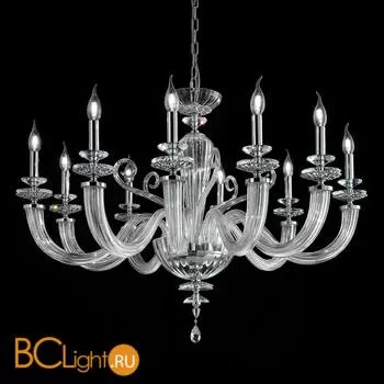 Люстра Euroluce Atalia L10 silver Clear