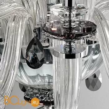 Люстра Euroluce Atalia L12+6 silver Fume - Фото 0