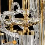 Люстра Euroluce Atalia L12+6+6 gold Clear - Фото 0