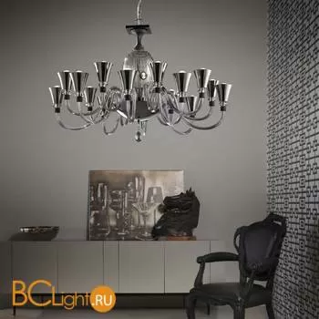 Люстра Euroluce Audrey L8+8 Fume - Фото 0