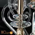 Потолочная люстра Euroluce Aurora H70 L6 gold trasparent - Фото 0