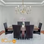 Люстра Euroluce Aurora L6 gold trasparent - Фото 0