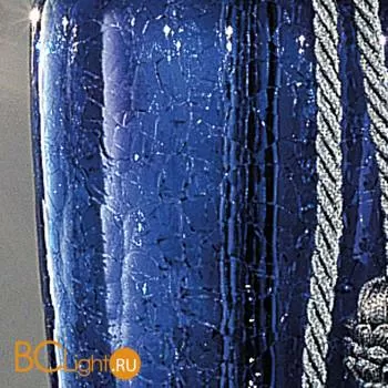 Люстра Euroluce Barocco L8 silver Blue - Фото 0