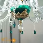 Люстра Euroluce Barocco L12 gold Green - Фото 0
