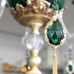 Люстра Euroluce Barocco L28 SUPERLUX SPECIAL EDITION gold Green - Фото 0