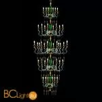 Люстра Euroluce Barocco L28 SUPERLUX SPECIAL EDITION gold Green