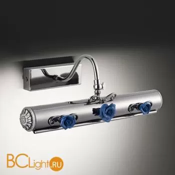 Подсветка для картин Euroluce Bora Picture Light Nichel Blue