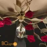 Потолочный светильник Euroluce Bora PL8 gold Red - Фото 0