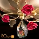 Люстра Euroluce Bora L8+4 gold Red - Фото 0