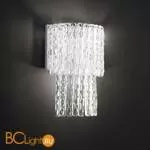Настенный светильник Euroluce Cascade applique A3 chrome clear