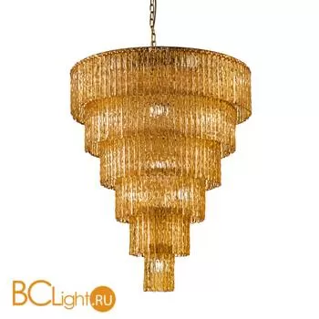 Подвесной светильник Euroluce Cascade 70 gold Amber