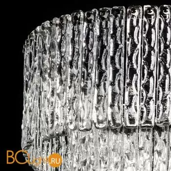 Подвесной светильник Euroluce Cascade ellipse 122x64 black nichel clear - Фото 0