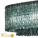 Подвесной светильник Euroluce Cascade ellipse flat 91x34 black nichel Emerald - Фото 1