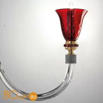 Люстра Euroluce Claire L6+6 Ruby - Фото 0