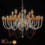 Люстра Euroluce Claire L12+6+6 Amber