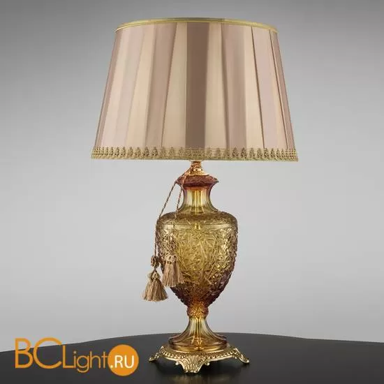 Настольная лампа Euroluce Cristel LG1 amber