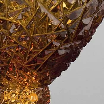 Настольная лампа Euroluce Cristel LG1 amber - Фото 0