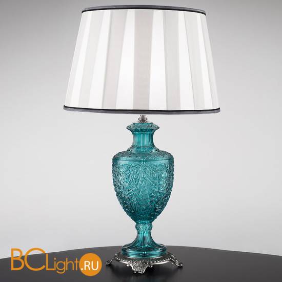 Настольная лампа Euroluce Cristel LG1 blue