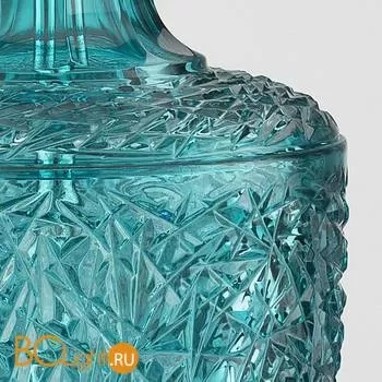 Настольная лампа Euroluce Cristel LG1 blue - Фото 0