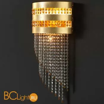 Настенный светильник Euroluce Dafne Superlux A3 Gold amber