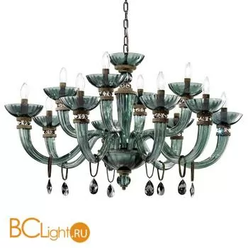 Люстра Euroluce Dahlia L8+4 Green