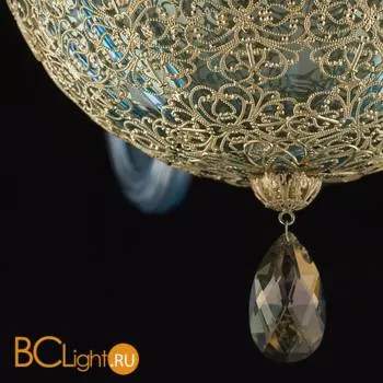 Люстра Euroluce Dea L8+4 gold Tiffany - Фото 0