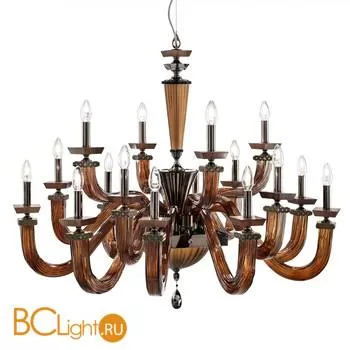 Люстра Euroluce Desiderio L8+4+4 Brown