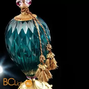 Настольная лампа Euroluce Diamond LG1 Verde - Фото 0