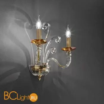 Бра Euroluce Donatello Alicante A2 Amber
