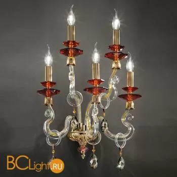 Бра Euroluce Elsa Special Edition A5 gold Topaz