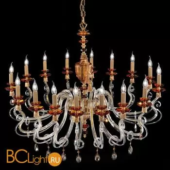 Люстра Euroluce Elsa Special Edition L16 gold Topaz
