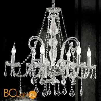 Люстра Euroluce Epoca L6 silver Scholer