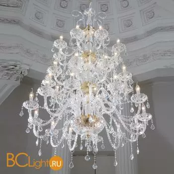 Люстра Euroluce Epoca L12+10+8 gold Scholer platform