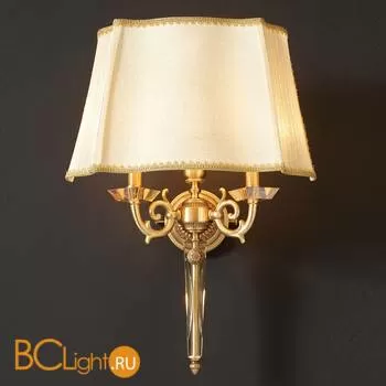 Бра Euroluce Ermes A2+1 gold Transparent