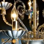 Люстра Euroluce Florentia L8+4 Silver - Фото 0