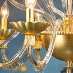 Люстра Euroluce Florentia L8+4 Gold - Фото 0